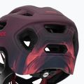 Dětská cyklistická helma UVEX React Fullface Jr cranberry matt 8
