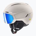 Lyžařská helma UVEX Horizon CV MIPS warm grey matt