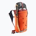 Dámský lezecký batoh deuter Guide 22 l SL papaya-redwood 6