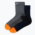 Salewa MTN TRN AM pánské trekingové ponožky navy blue-grey 00-0000069034 3