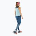 Dámské běžecké tričko DYNAFIT Sky Crop Top marine blue 5