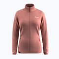 Dámská fleecová mikina Salewa Puez Cammio PL desert pink