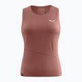 Dámské trekové tílko Salewa Puez Sporty Dry desert pink
