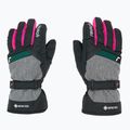 Dětské lyžařské rukavice Reusch Flash Gore-Tex černá/černá melanž/růžová glo 4