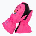 Dětské lyžařské rukavice Reusch Sweety Mitten pink unicorn 2