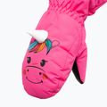 Dětské lyžařské rukavice Reusch Sweety Mitten pink unicorn 5