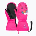 Dětské lyžařské rukavice Reusch Sweety Mitten pink unicorn 7