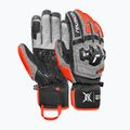 Pánské lyžařské rukavice Reusch Worldcup Warrior SC black/silver/fluo red 2