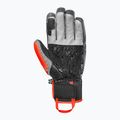 Pánské lyžařské rukavice Reusch Worldcup Warrior SC black/silver/fluo red 4