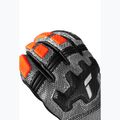 Lyžařské rukavice Reusch Worldcup Warrior DH black/silver/fluo red 5