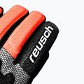 Dětské lyžařské rukavice Reusch Worldcup Warrior Prime R-Tex XT black/silver/fluorescent red 7