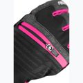 Dětské lyžařské rukavice Reusch Leo R-Tex XT black/black melange/pink glo 6