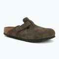 Nazouváky BIRKENSTOCK Boston Suede Leather thyme