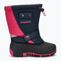Juniorské sněhule  KangaROOS Kanga-Bean II dk navy / daisy pink 2