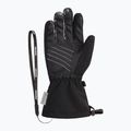 Dětské lyžařské rukavice ZIENER Laval Aquashield AW black/grey mountain 8