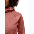 Dámská fleecová mikina Jack Wolfskin Alpgrat mineral red 3