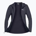 Dámská fleecová mikina  Jack Wolfskin Kolbenberg Hooded Full Zip graphite 10