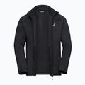 Pánská trekingová mikina Jack Wolfskin Peak District Full Zip black 9