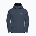 Pánská nepromokavá bunda Jack Wolfskin Tempest 2l midnight sky 8