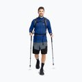 Pánská trekingová mikina  Jack Wolfskin Litestride Full Zip blue orchid 2