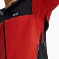 Pánská nepromokavá bunda Jack Wolfskin Rockpaw 3L siren red 5