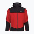 Pánská nepromokavá bunda Jack Wolfskin Rockpaw 3L siren red 7