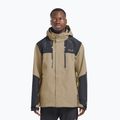 Pánská nepromokavá bunda Jack Wolfskin Jasper 2L hazel wood