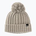 Dámská zimní čepice Jack Wolfskin Highloft Knit dusty grey