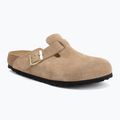 Nazouváky BIRKENSTOCK Boston Suede Leather sandcastle