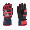 Dětské lyžařské rukavice ZIENER Liwa Aquashield PR fiery red