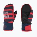 Dětské lyžařské rukavice ZIENER Liwani Aquashield PR Mitten fiery red