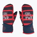 Dětské lyžařské rukavice ZIENER Liwani Aquashield PR Mitten fiery red 4