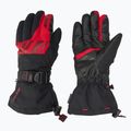 Pánské lyžařské rukavice  ZIENER Ghalion Aquashield black/red salsa