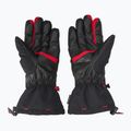 Pánské lyžařské rukavice  ZIENER Ghalion Aquashield black/red salsa 3
