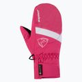 Dětské lyžařské rukavice ZIENER Levin-Z GTX Mitten tie dye pop pink 2