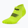 Dámské kompresní ponožky CEP Run No Show 5.0 lime/black 2
