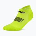 Pánské kompresní ponožky Cep Run No Show 5.0 lime/black 2