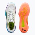 Boty na házenou PUMA Eliminate Nitro SQD 4 Game On puma white/glowing red/ultra blue 12