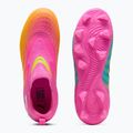 Dětské kopačky PUMA Future 9 Match LL FG/AG Jr poison pink/puma wht/sun stream/bright aqua/puma blk 11