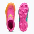 Dětské kopačky PUMA Future 9 Match LL FG/AG Jr poison pink/puma wht/sun stream/bright aqua/puma blk 13