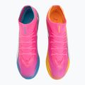 Kopačky PUMA Ultra 6 Match + FG/AG poison pink/puma wht/sun stream/bright aqua/puma blk 5