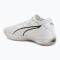 Pánské házenkářské boty PUMA Eliminate NITRO SQD 4 white 3