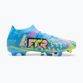 Kopačky PUMA Future 9 Match Advanced Level FG/AG puma white/blue glimmer/pink glimmer/yellow alert 9