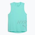 Pánské tréninkové tričko Puma Hyrx Pwrmode Training Tank intense turquise 4