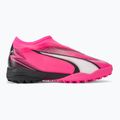 Dětské kopačky PUMA Ultra Match LL TT + Mid Jr poison pink/puma white/puma black 2