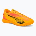 Kopačky PUMA Ultra Play TT sunset glow/puma black/sun stream