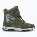 Juniorské sněhule  KangaROOS K-MJ Edison EV RTX SL olive / limetta dino 2