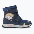 Juniorské sněhule  KangaROOS K-MJ Edison EV RTX SL dk navy / daisy pink 2
