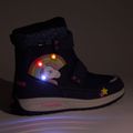 Juniorské sněhule  KangaROOS K-MJ Edison EV RTX SL dk navy / daisy pink 8