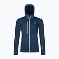 Dámská mikina  ORTOVOX Fleece Grid Hoody deep ocean 5
